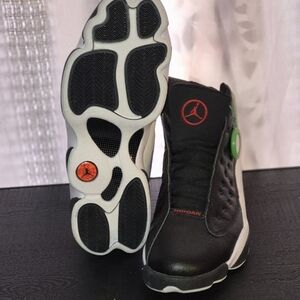 Jordan Black and White Sneakers